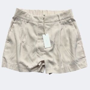Z Supply Shorts M Beige Smooth Slant Pockets Casual Outings BBQ Summer Party Fun